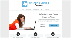 Desktop Screenshot of defensivedriving-course.com