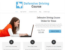 Tablet Screenshot of defensivedriving-course.com